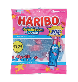 Haribo Haribo Sour Bubblegum Bottles Zing (British)