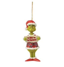 Jim Shore Grinch I'm Here PVC Ornament