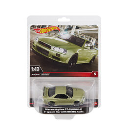 Mattel Hot Wheels Premium 1:43 Scale - Nissan Skyline GT-R (BNR34)