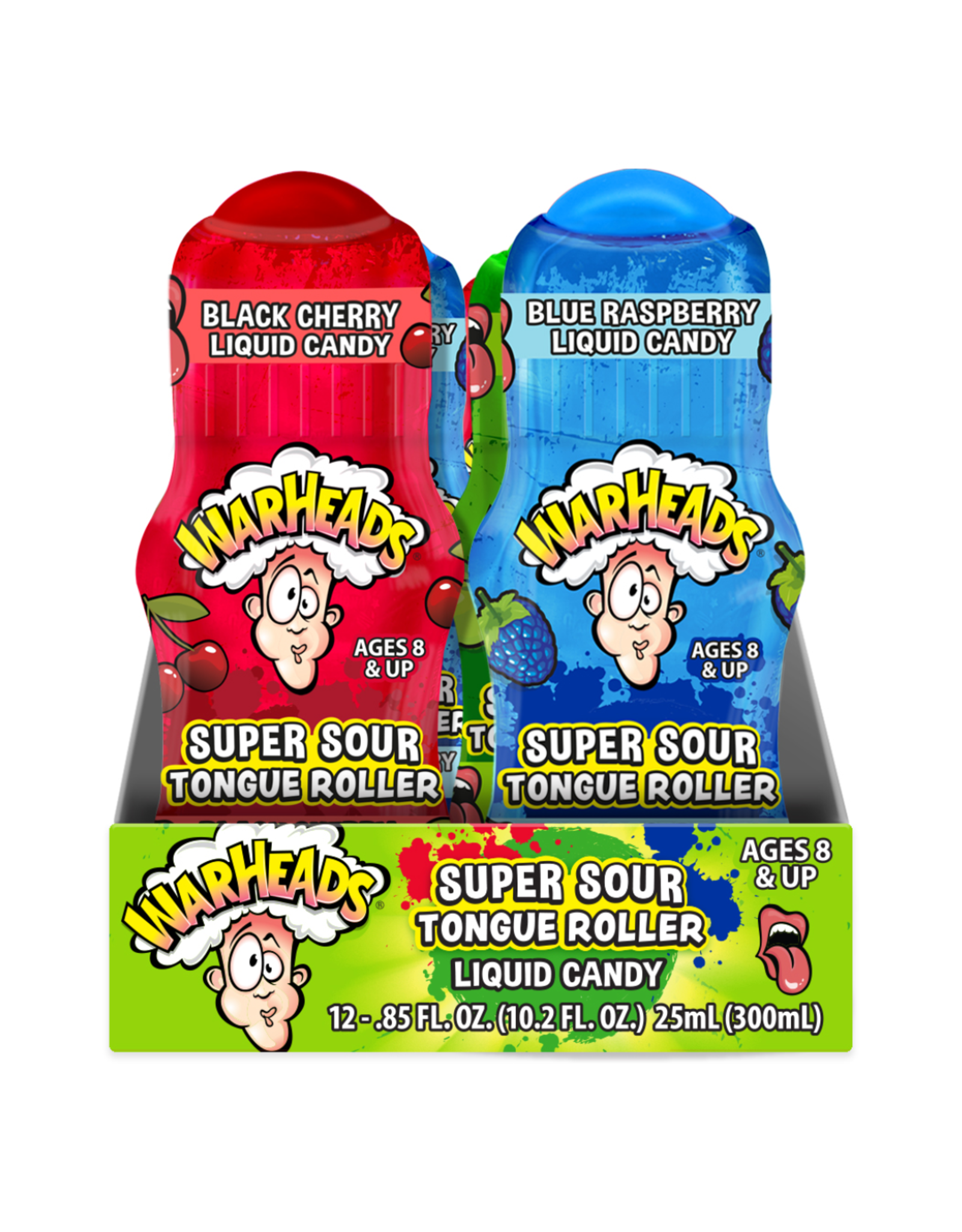 Warheads Super Sour Tongue Rollers