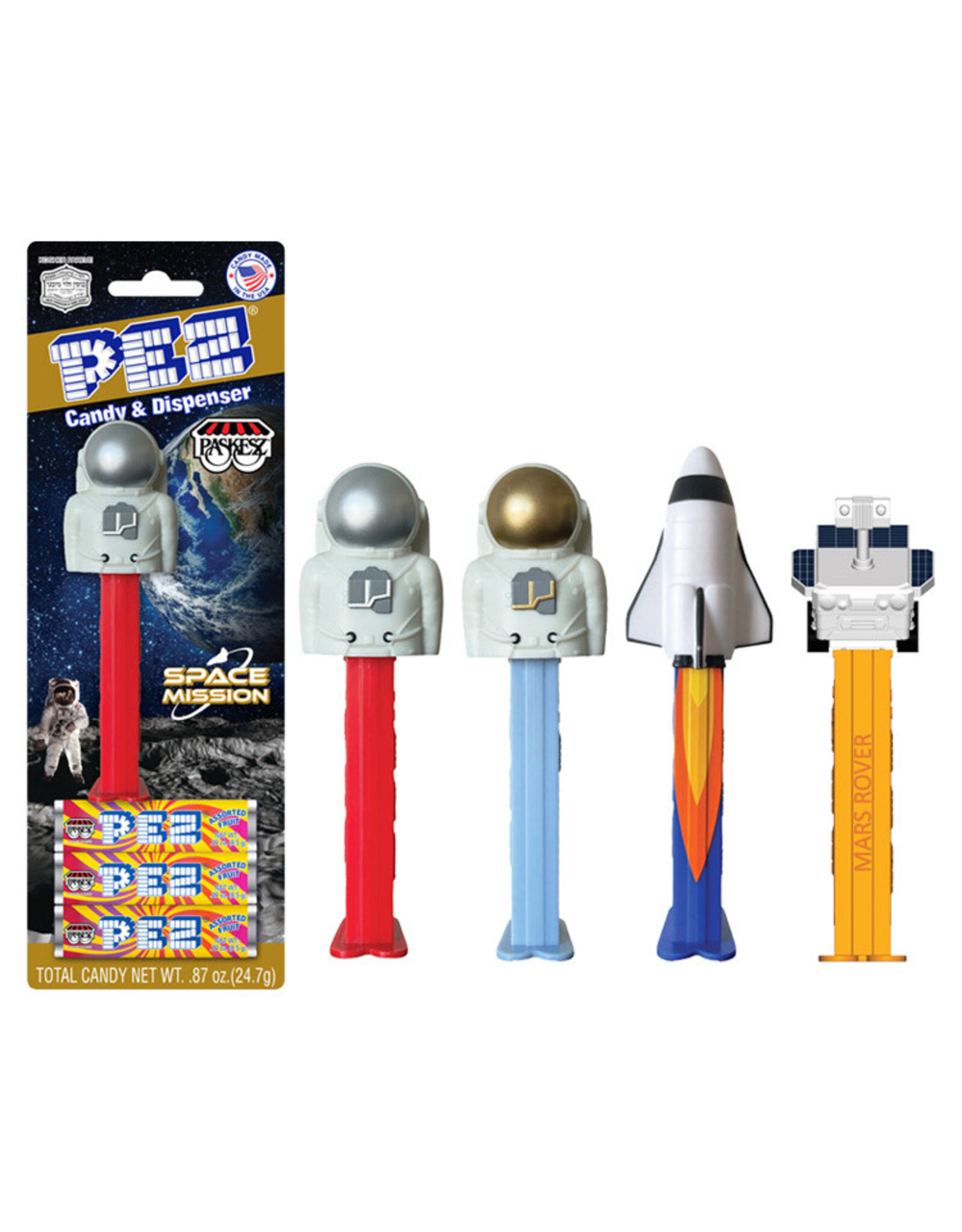 PEZ Dispenser Space Mission Assorted