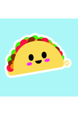 Boo Boo Buddies Taco Sticker