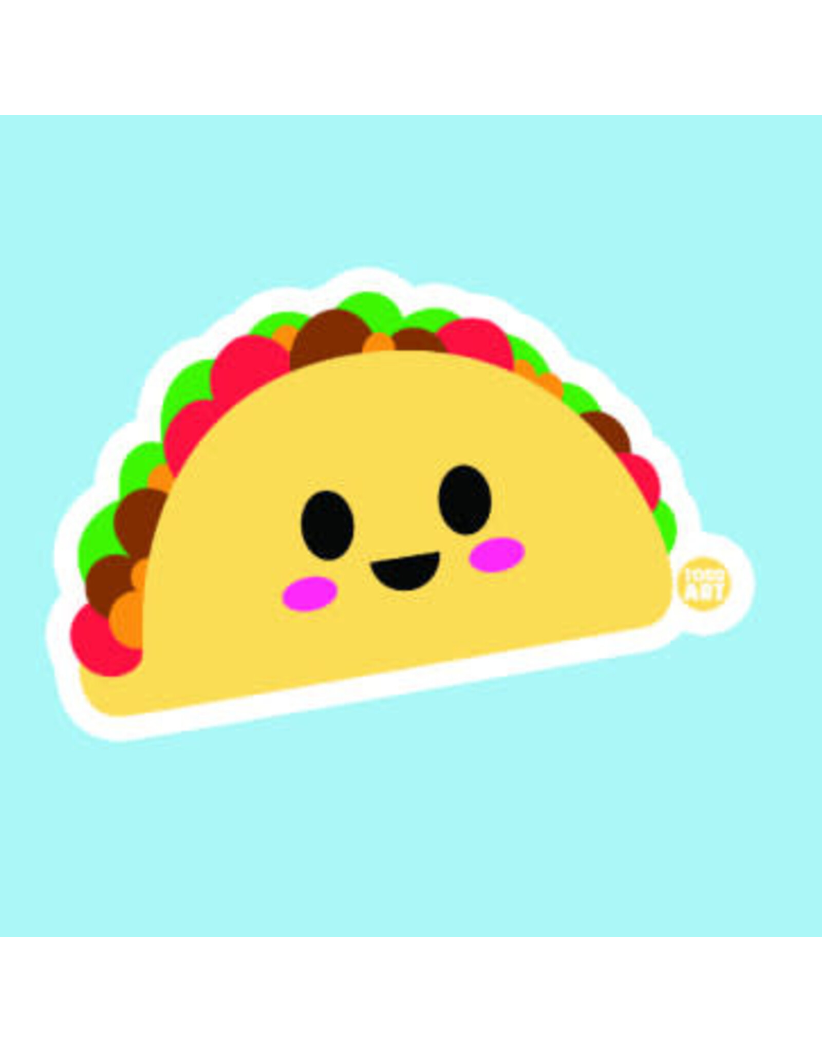 Boo Boo Buddies Taco Sticker