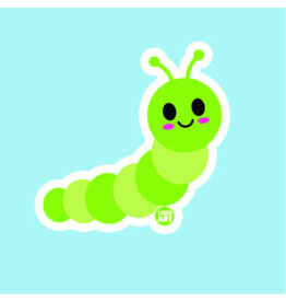 Boo Boo Buddies Inchworm Sticker