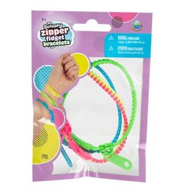 Orb ORB Sensory Zipper Fidget Bracelets Assorted