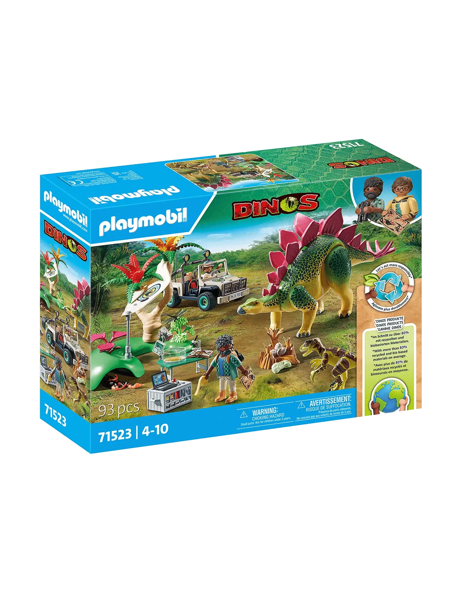 Playmobil Research Camp with Dinos