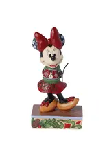 Jim Shore Minnie in Christmas Sweater "Holiday ready"