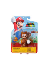 4" Super Mario Figure - Tanooki Mario with Super Leaf