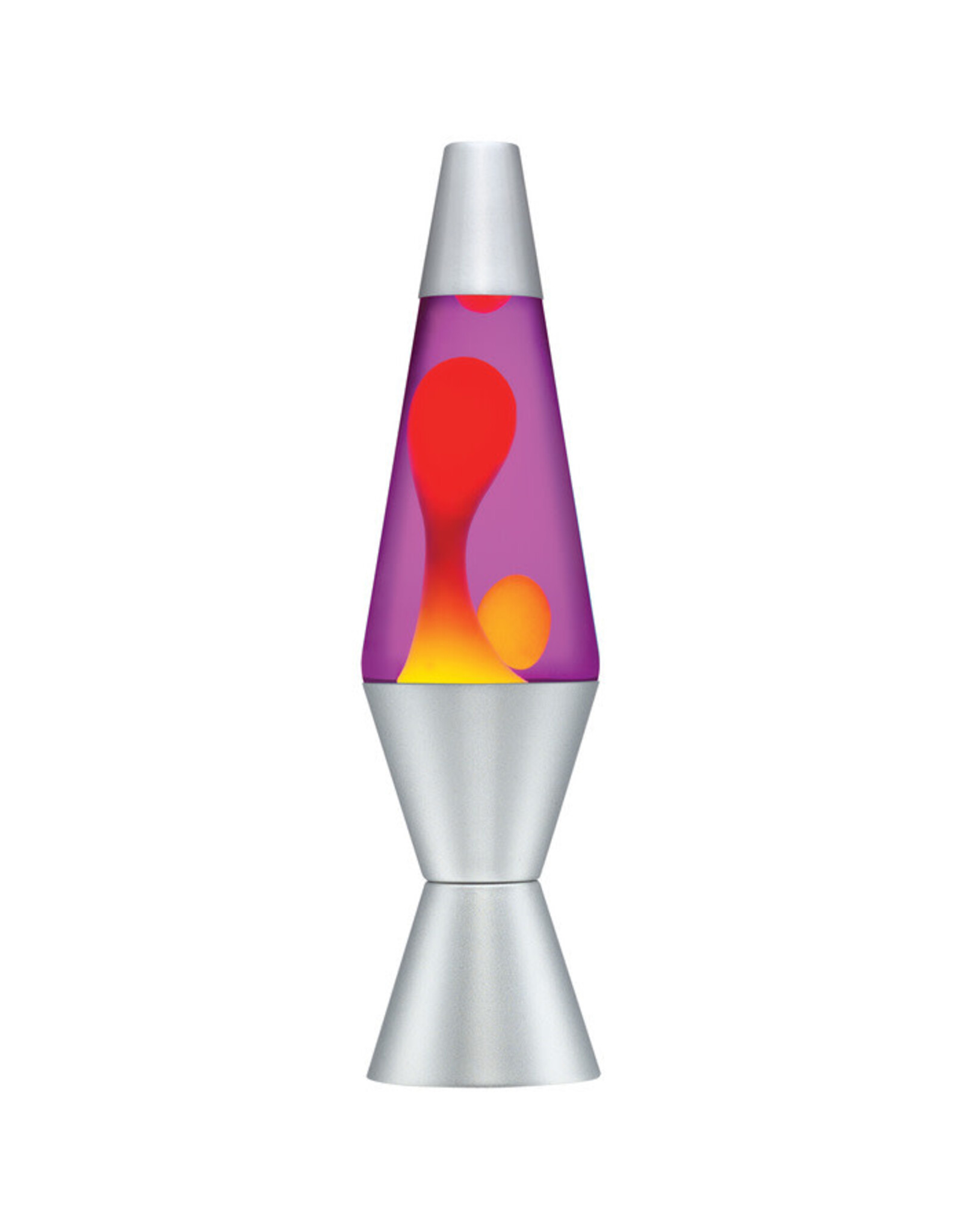 Lava 14.5" Lava Lamp - Yellow/Purple/Silver