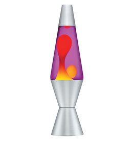 Lava 14.5" Lava Lamp - Yellow/Purple/Silver (Classic)