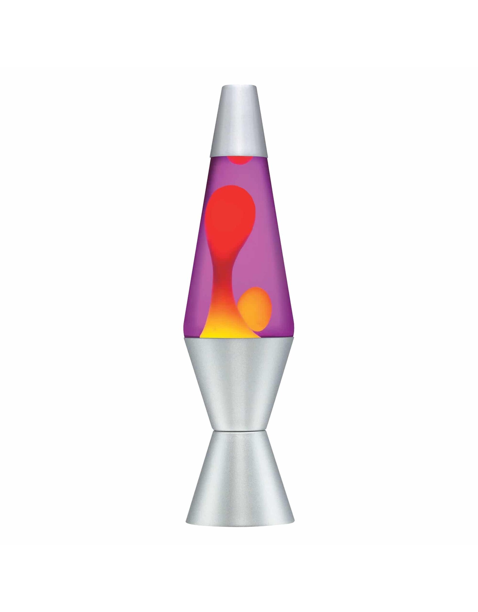 Lava 14.5" Lava Lamp - Yellow/Purple/Silver