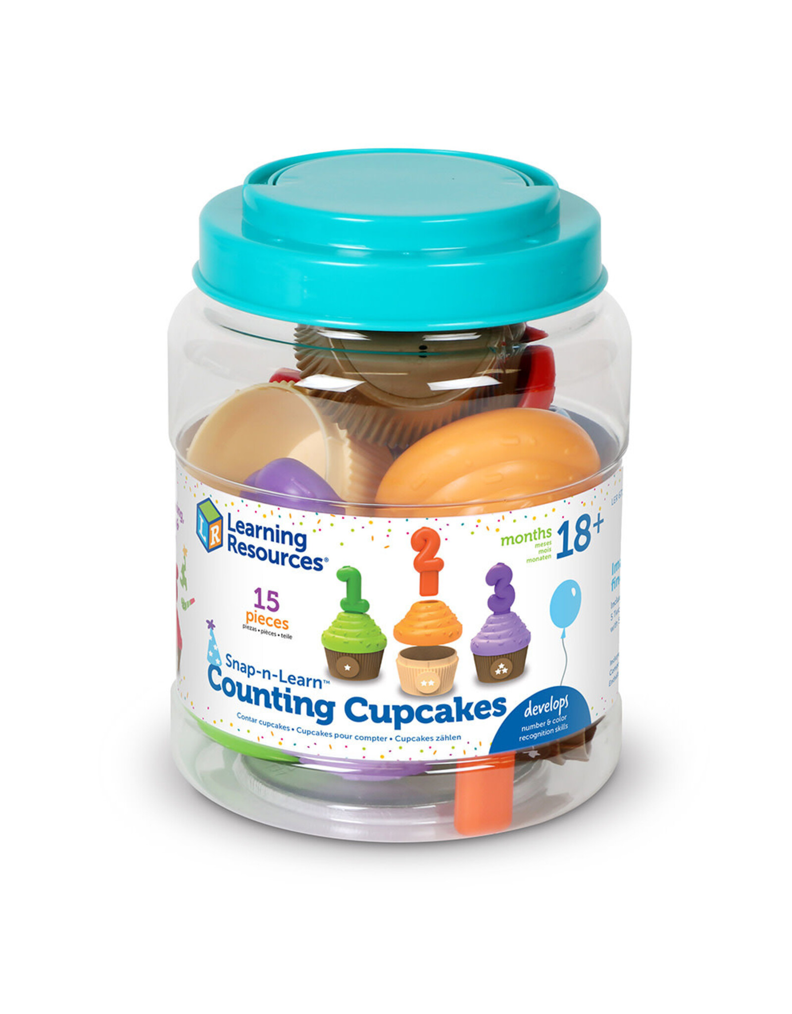 Learning Resources Snap N Learn Counting Cupcakes