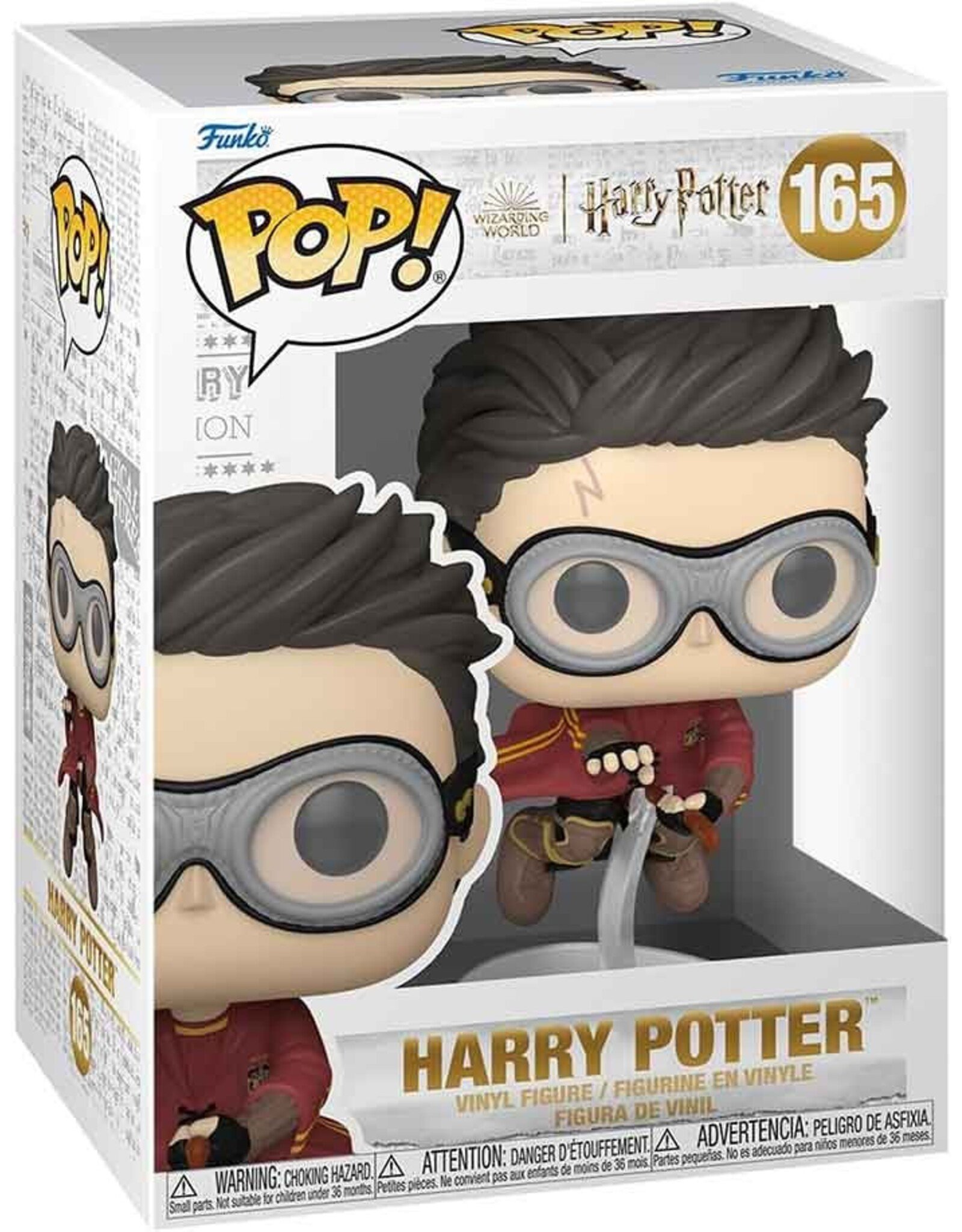 Funko Pop Vinyl Harry Potter Harry with Broom (Quidditch)