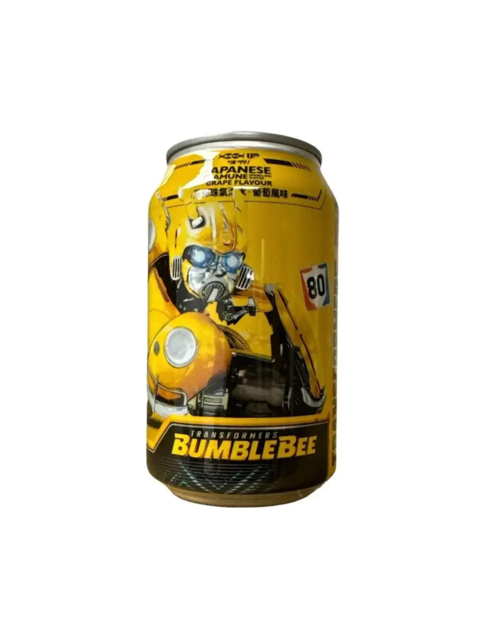 Transformer Bumble Bee Grape Flavour Ramune (Taiwanese)