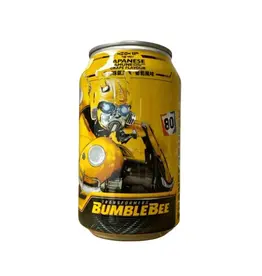 Transformer Bumble Bee Grape Flavour Ramune (Taiwanese)