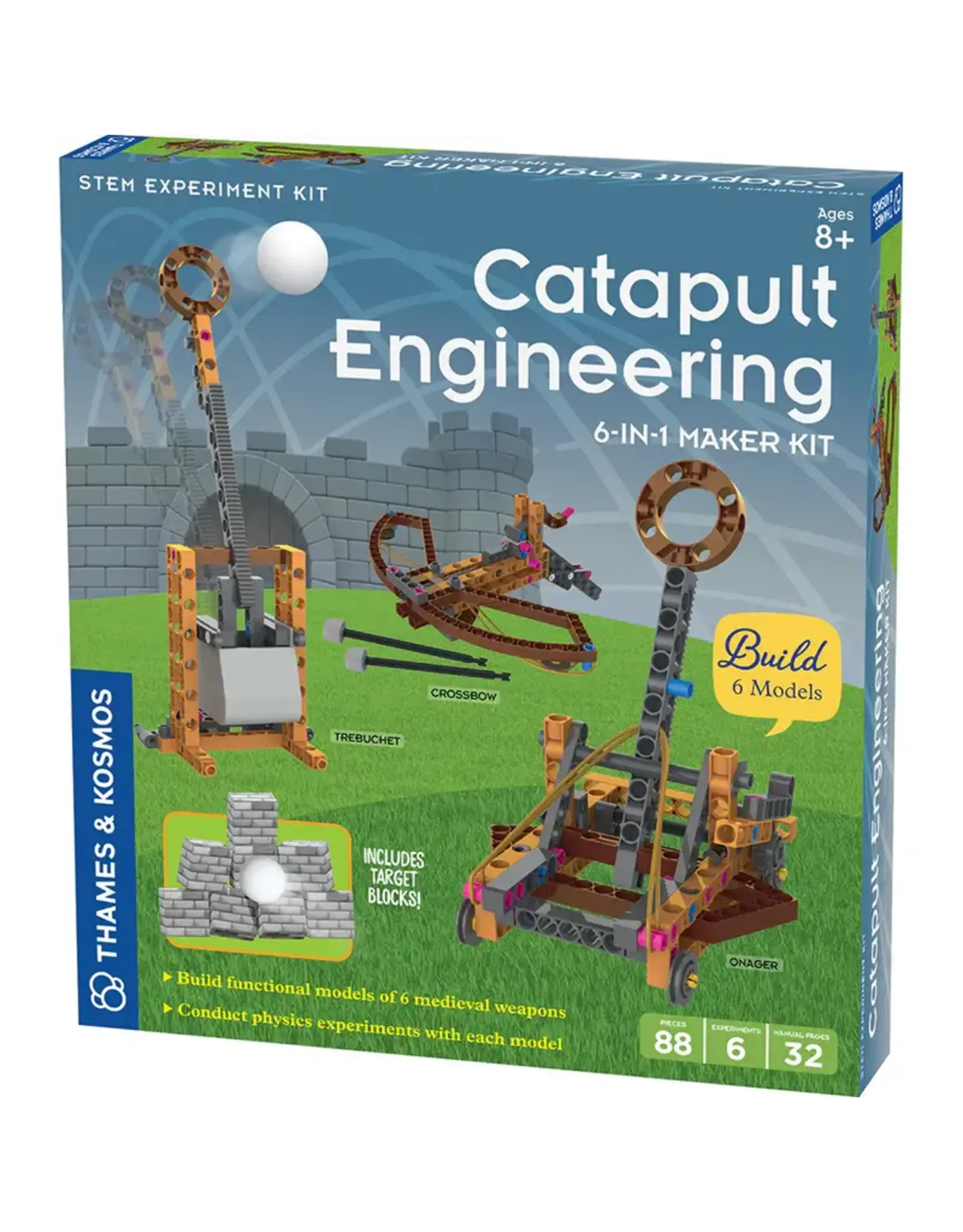 Thames & Kosmos Catapult Engineering: 6-in-1 Maker Kit