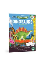 eeBoo Learn to Draw Dinosaurs with Stickers