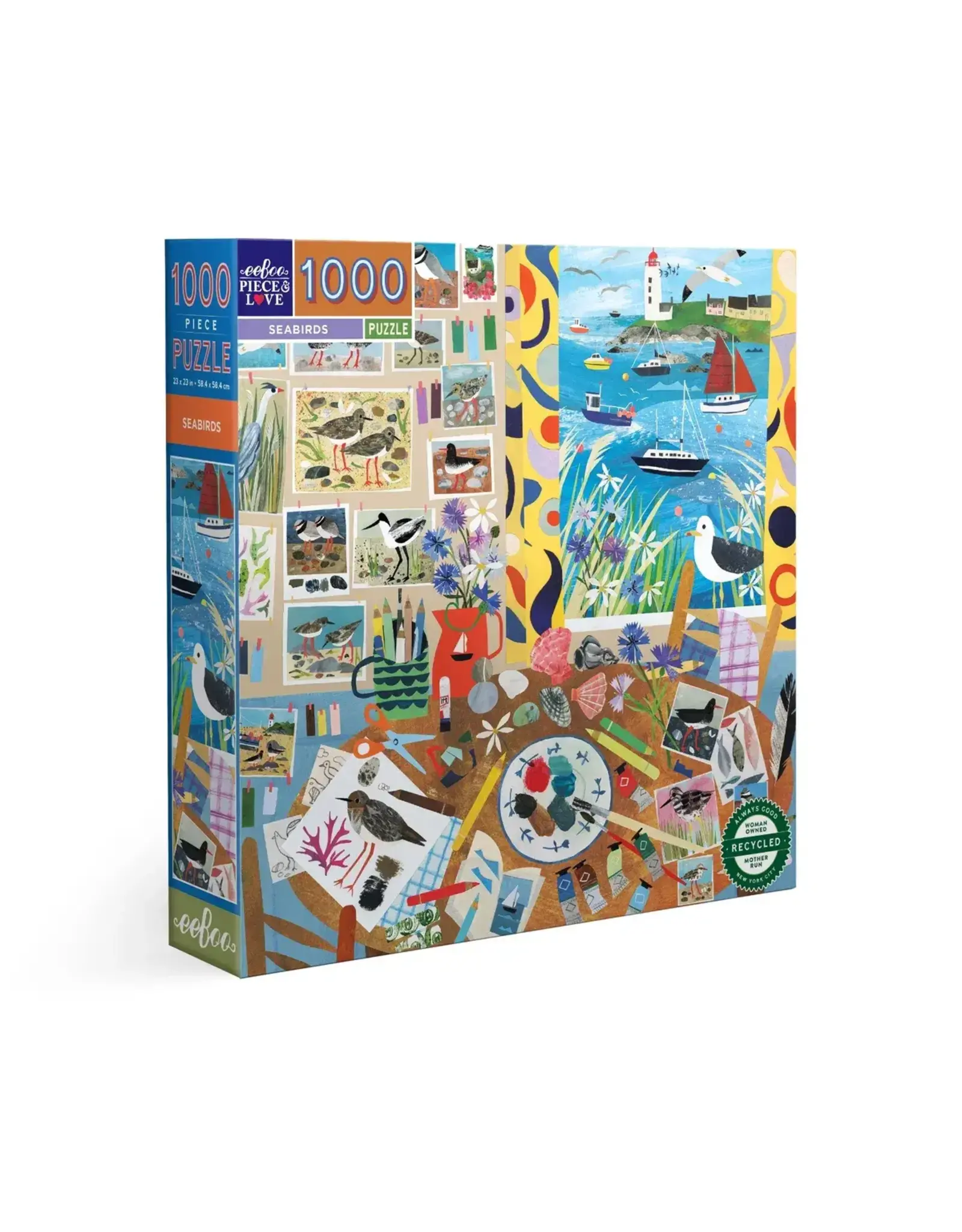 eeBoo Seabirds 1000pc