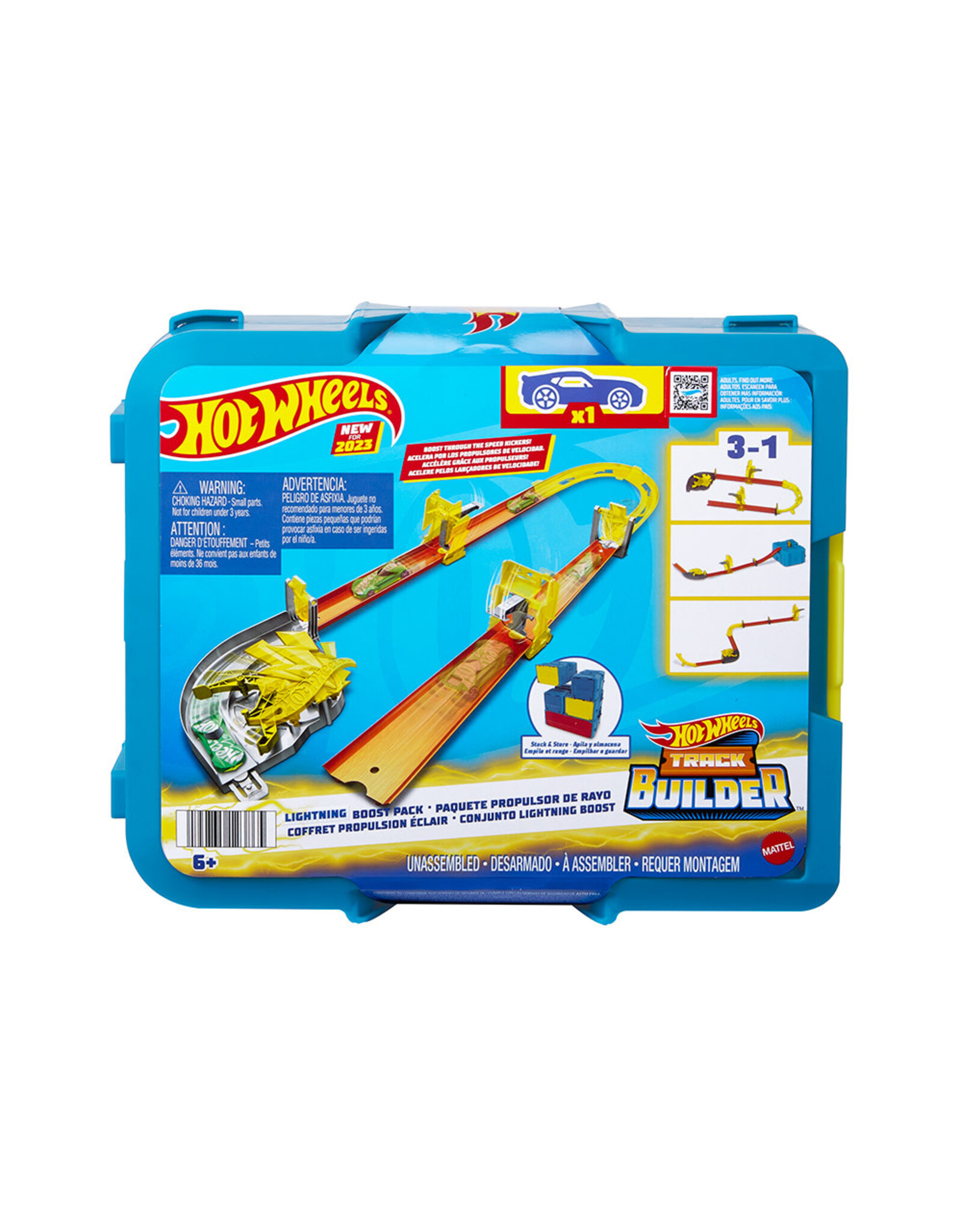 Mattel Hot Wheels Track Builder - Lightning Boost Pack