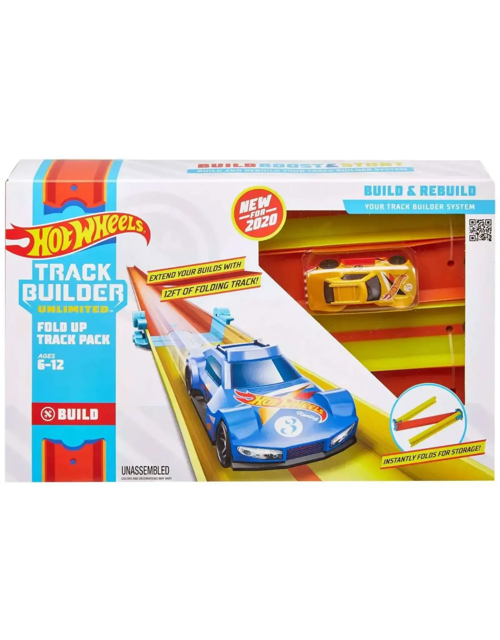 Mattel Hot Wheels Track Builder - Fold Up Track Pack