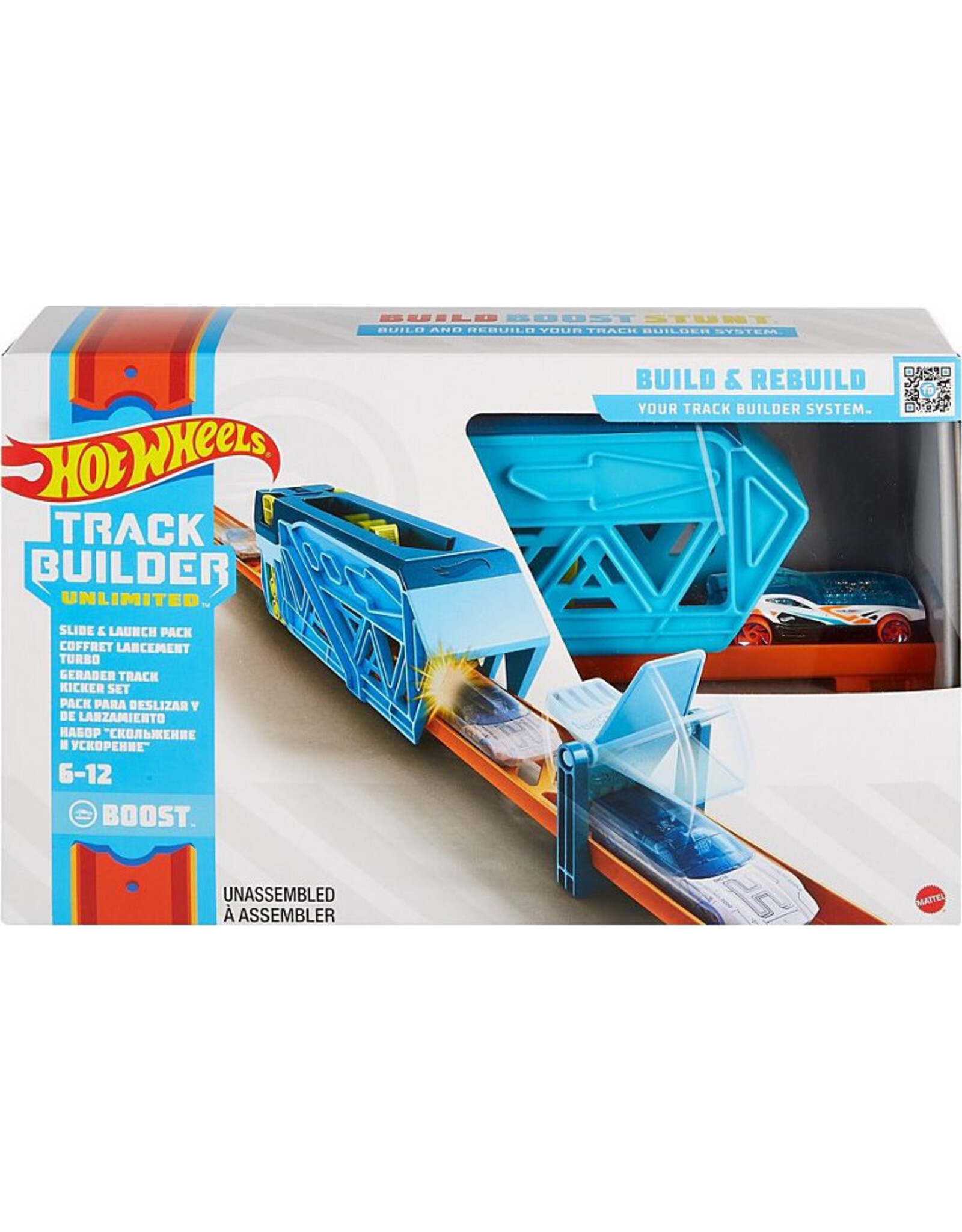 Mattel Hot Wheels Track Builder - Slides & Launch Pack