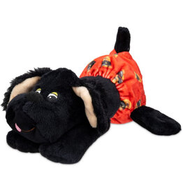 Pound Puppies Newborns - Black Puppy with Red Diaper