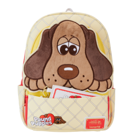 Loungefly Pound Puppies 40th Anniversary Plush Mini Backpack with Card Holder