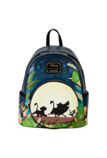 Loungefly The Lion King 30th Anniversary Hakuna Matata Silhouette Mini Backpack