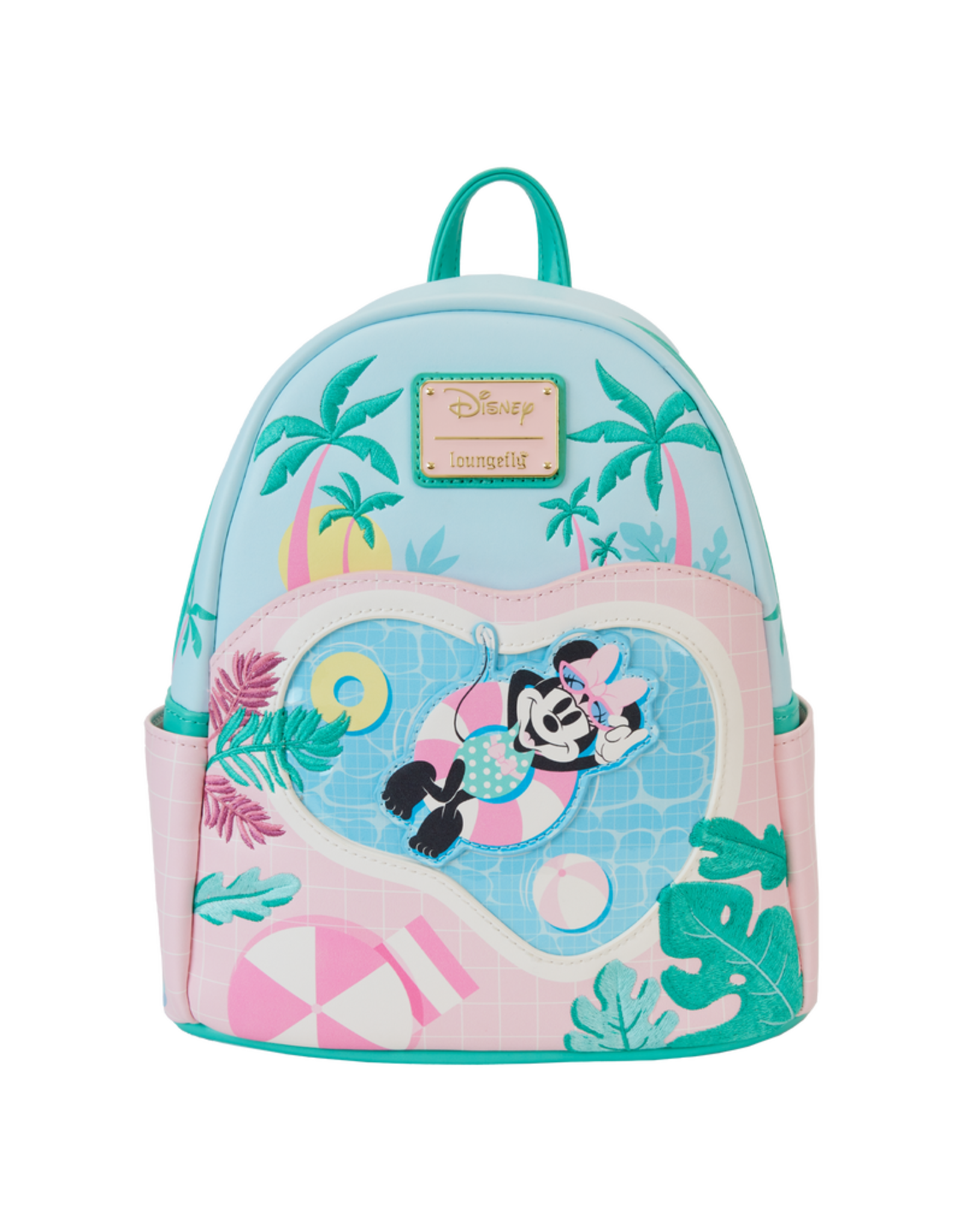 Loungefly Minnie Mouse Vacation Style Poolside Mini Backpack