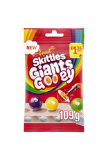 Skittles Giants Gooey Fruit Flavoured Pouch 109g (British)