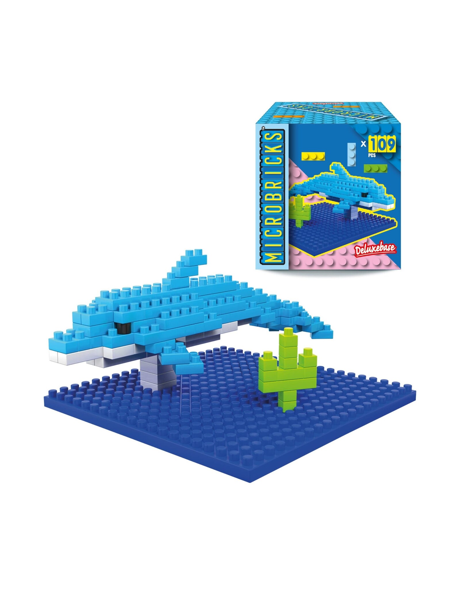 Deluxebase Microbricks - Dolphin