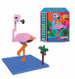 Deluxebase Microbricks - Flamingo