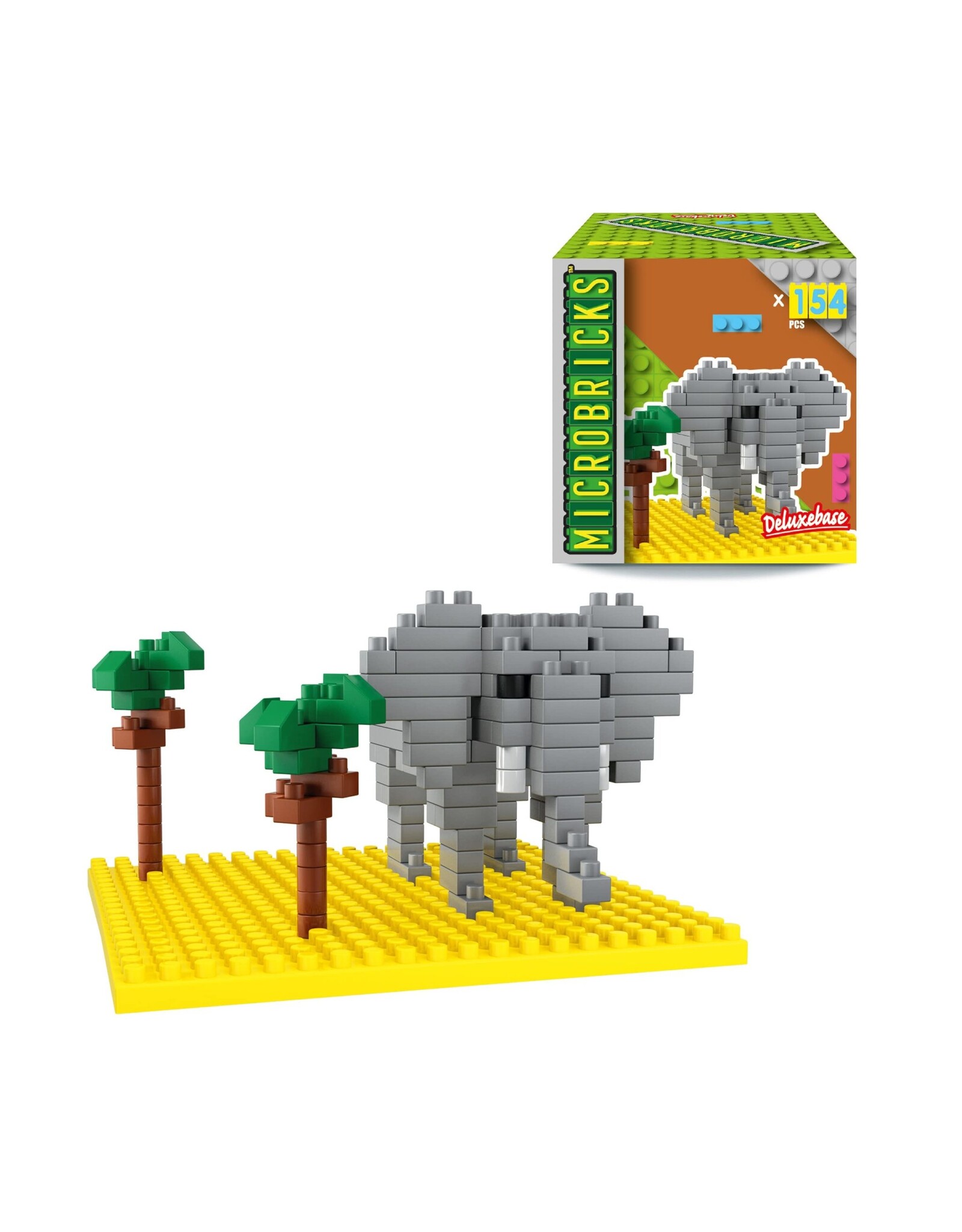 Deluxebase Microbricks - Elephant