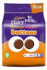 Cadbury Dairy Orange Giant Buttons Pouch (British) 95g