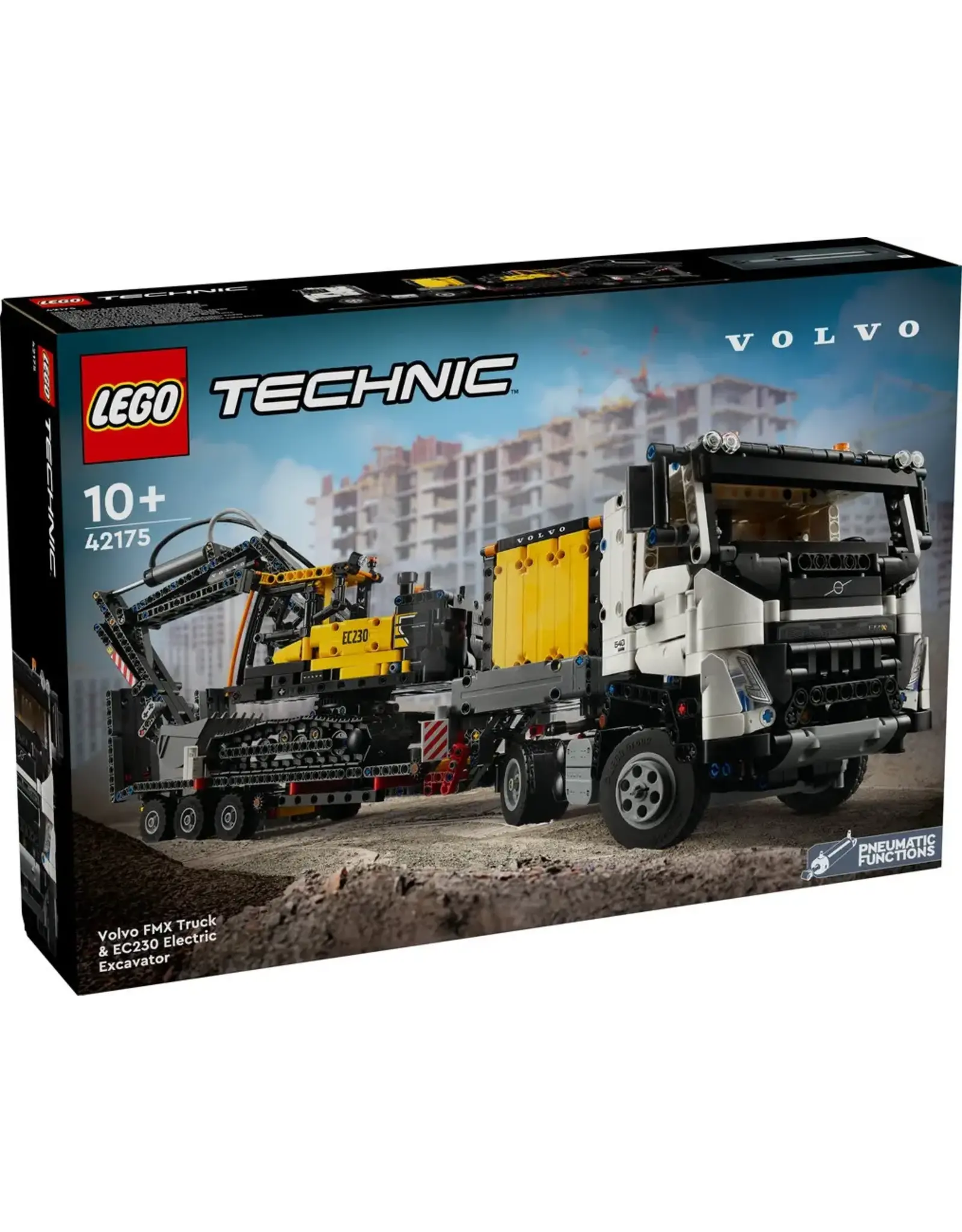 Lego Volvo FMX Truck & EC230 Electric Excavator