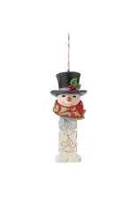 Jim Shore Snowman PEZ Dispenser Ornament