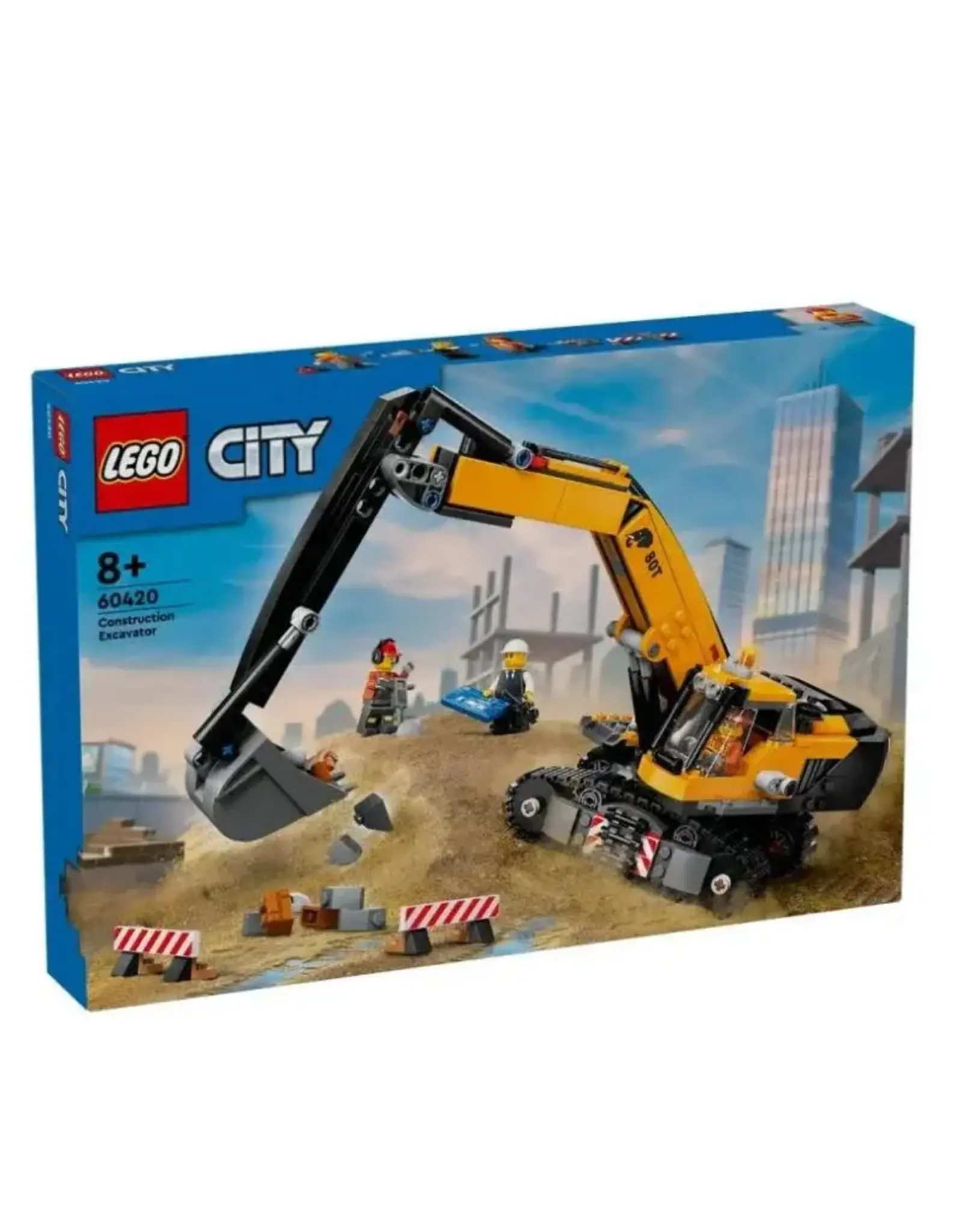 Lego Yellow Construction Excavator