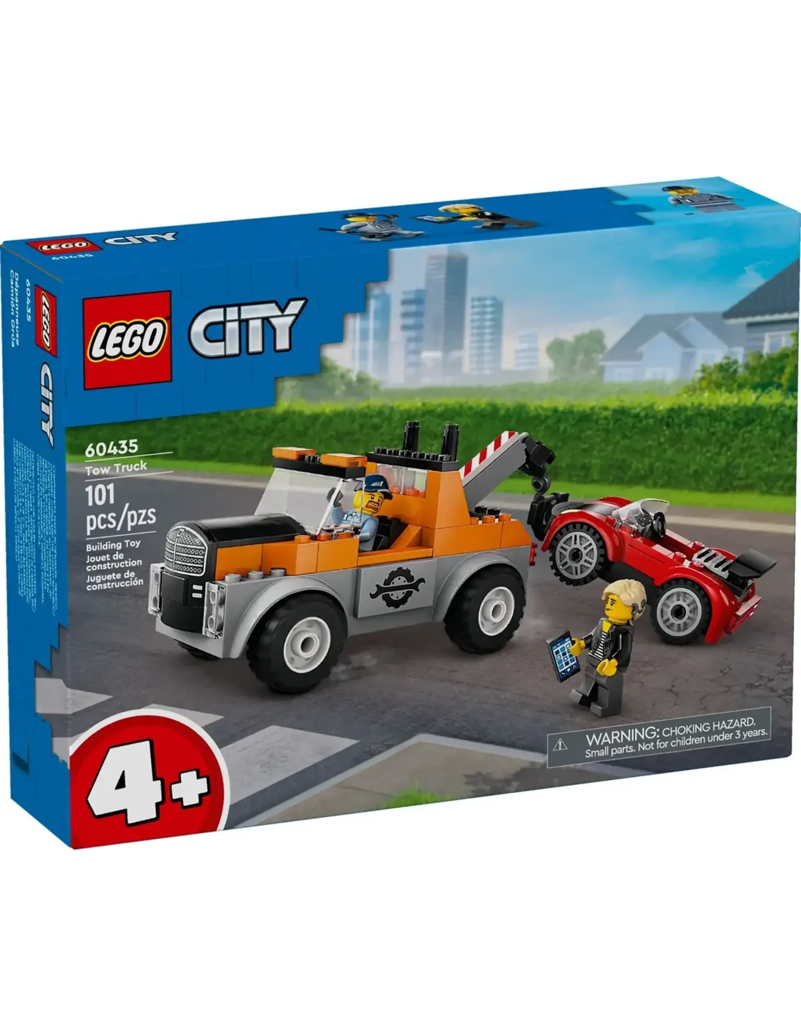 Lego Tow Truck and Sports Car Repair