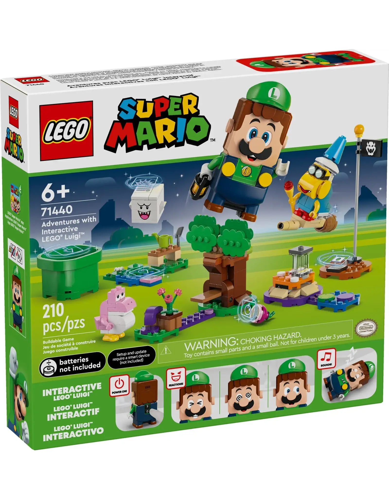 Lego Adventures with Interactive LEGO Luigi
