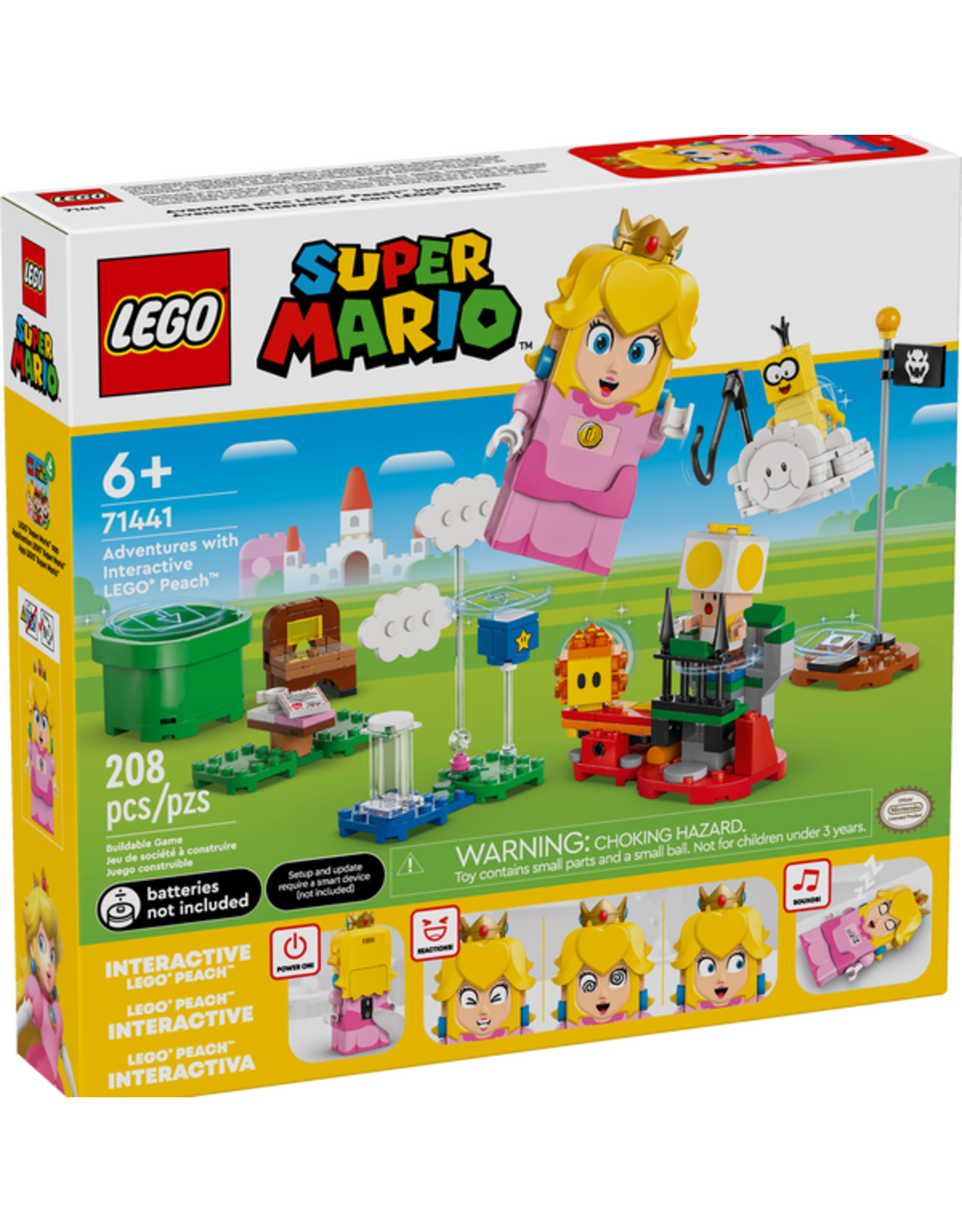 Lego Adventures with Interactive LEGO Peach