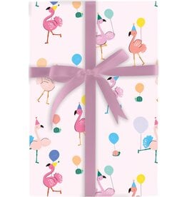 Bust A Move-Flamingo 5ft Wrapping Paper Roll