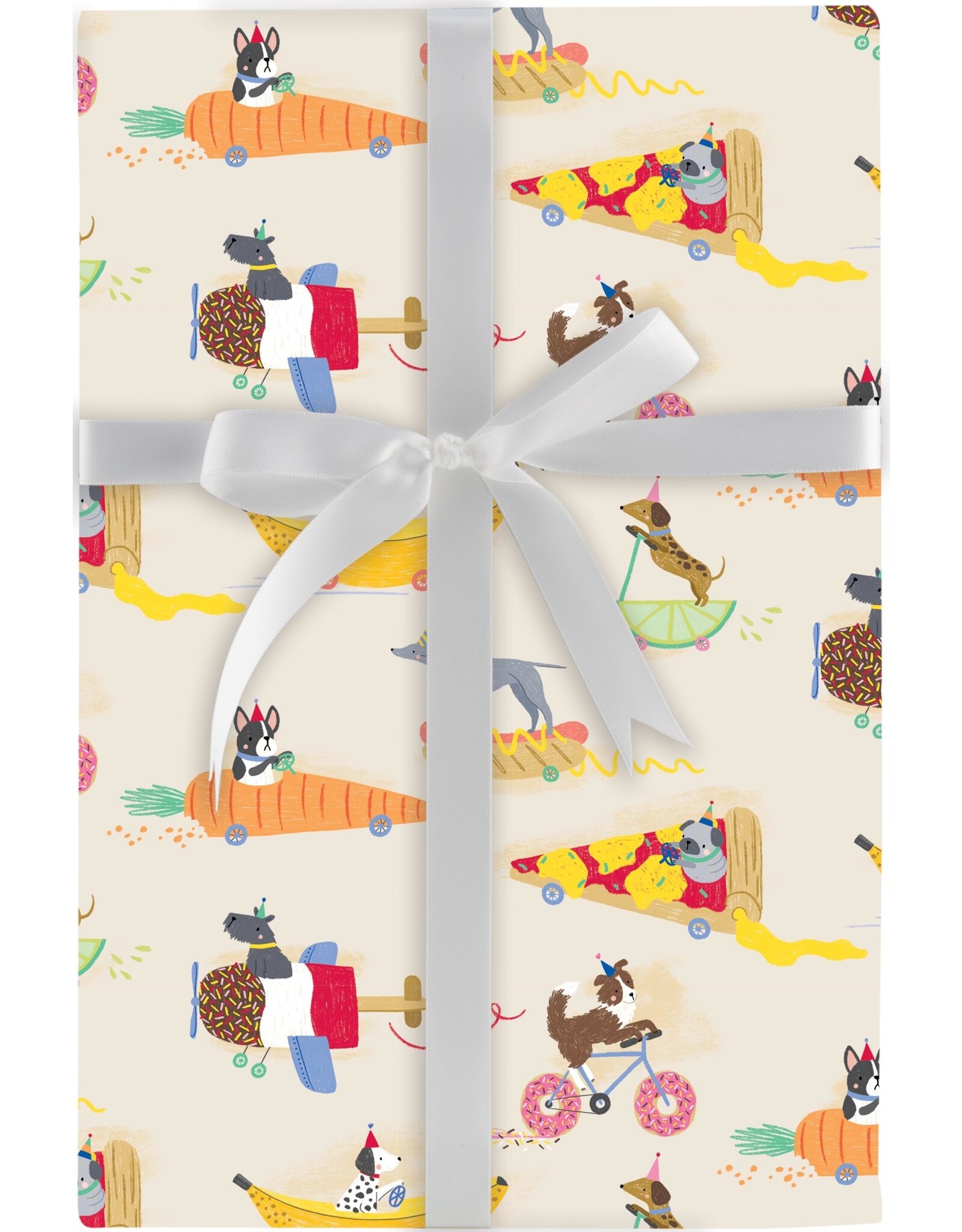 Pawty Pups 5ft Wrapping Paper Roll