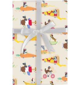 Pawty Pups 5ft Wrapping Paper Roll