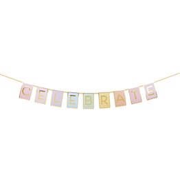 Pastel Pinwheel Celebrate Banner