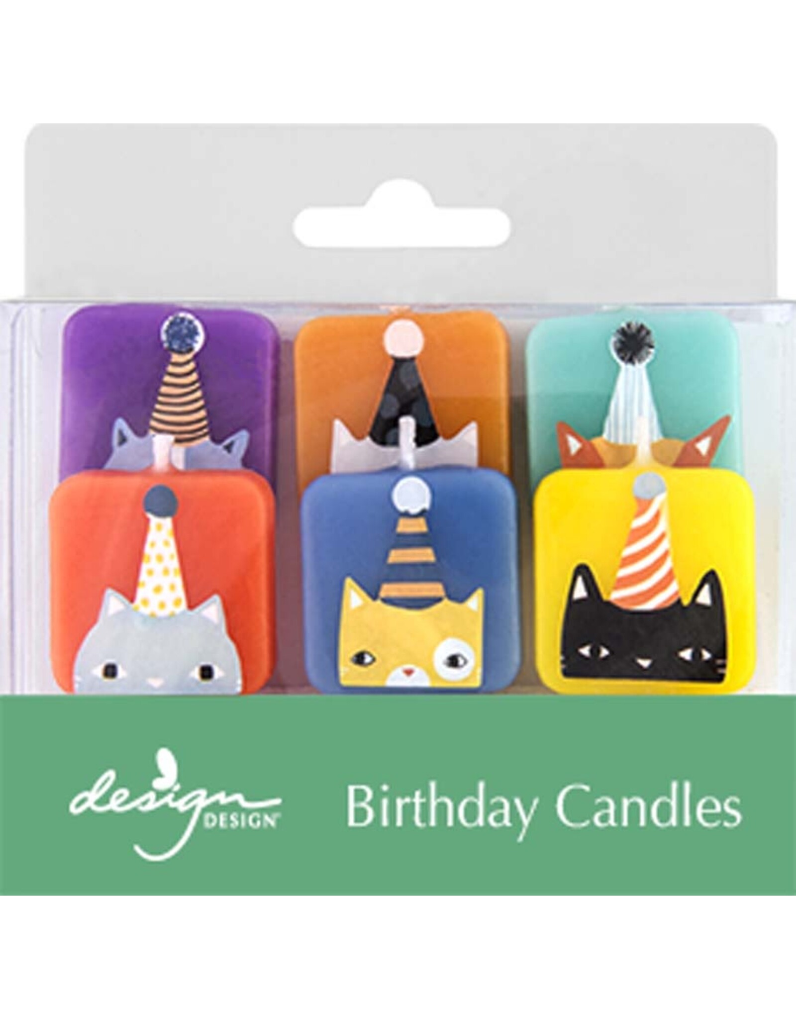 Design Design Cats With Hats Birthday Candles