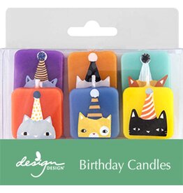 Design Design Cats With Hats Birthday Candles