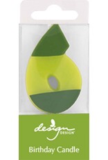 Design Design #6 Color Block Birthday Candle