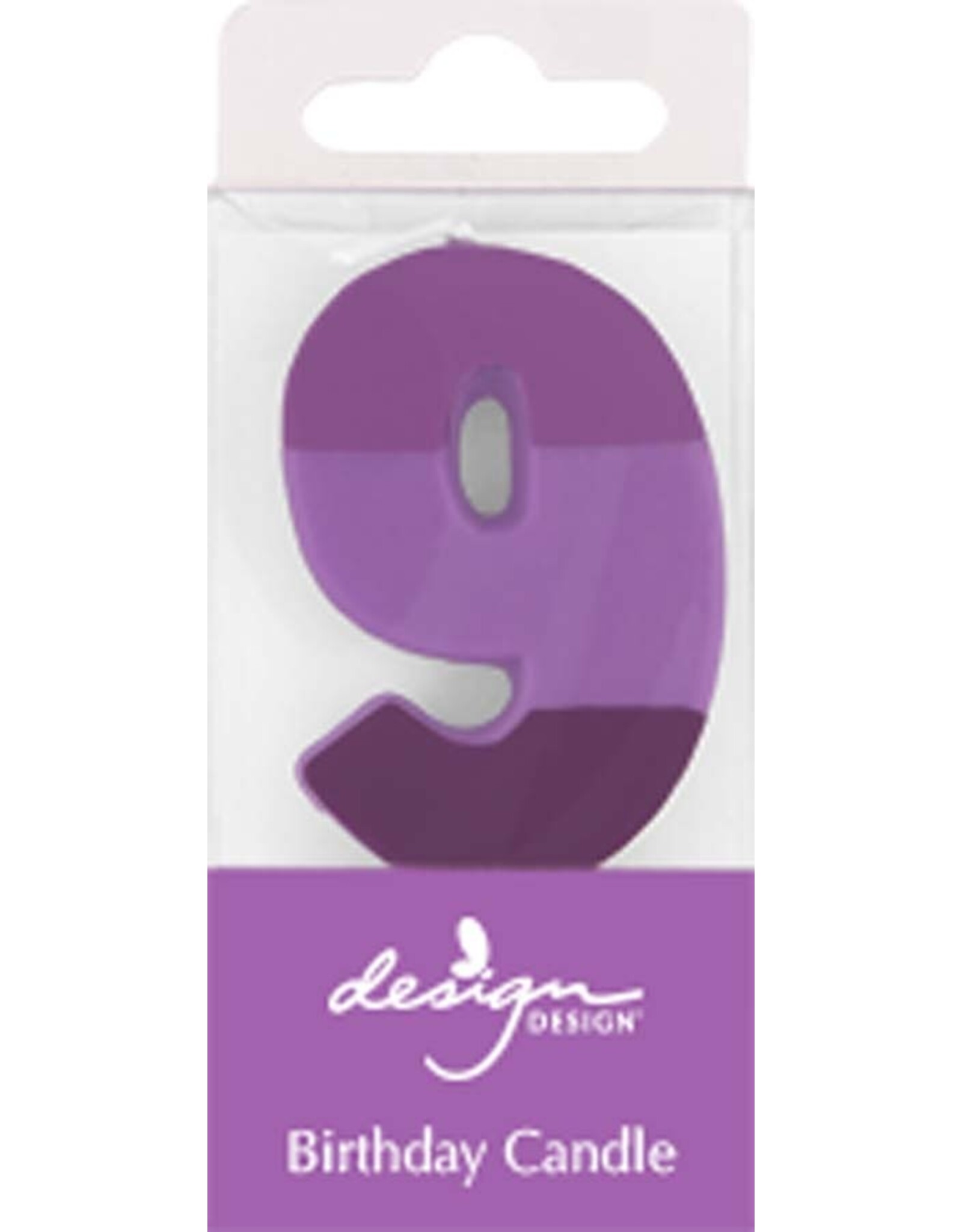 Design Design #9 Color Block Birthday Candle