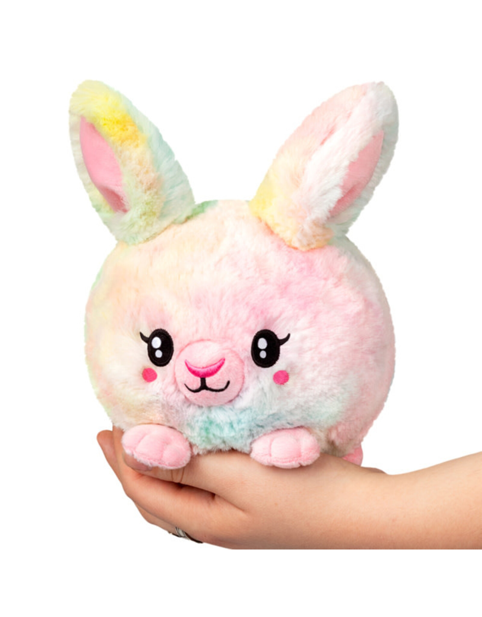 Squishable Squishable Snugglemi Snackers Fluffy Bunny - Pastel Tie Dye