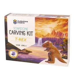 Studiostone Creative Soapstone Carving Kit - T-Rex